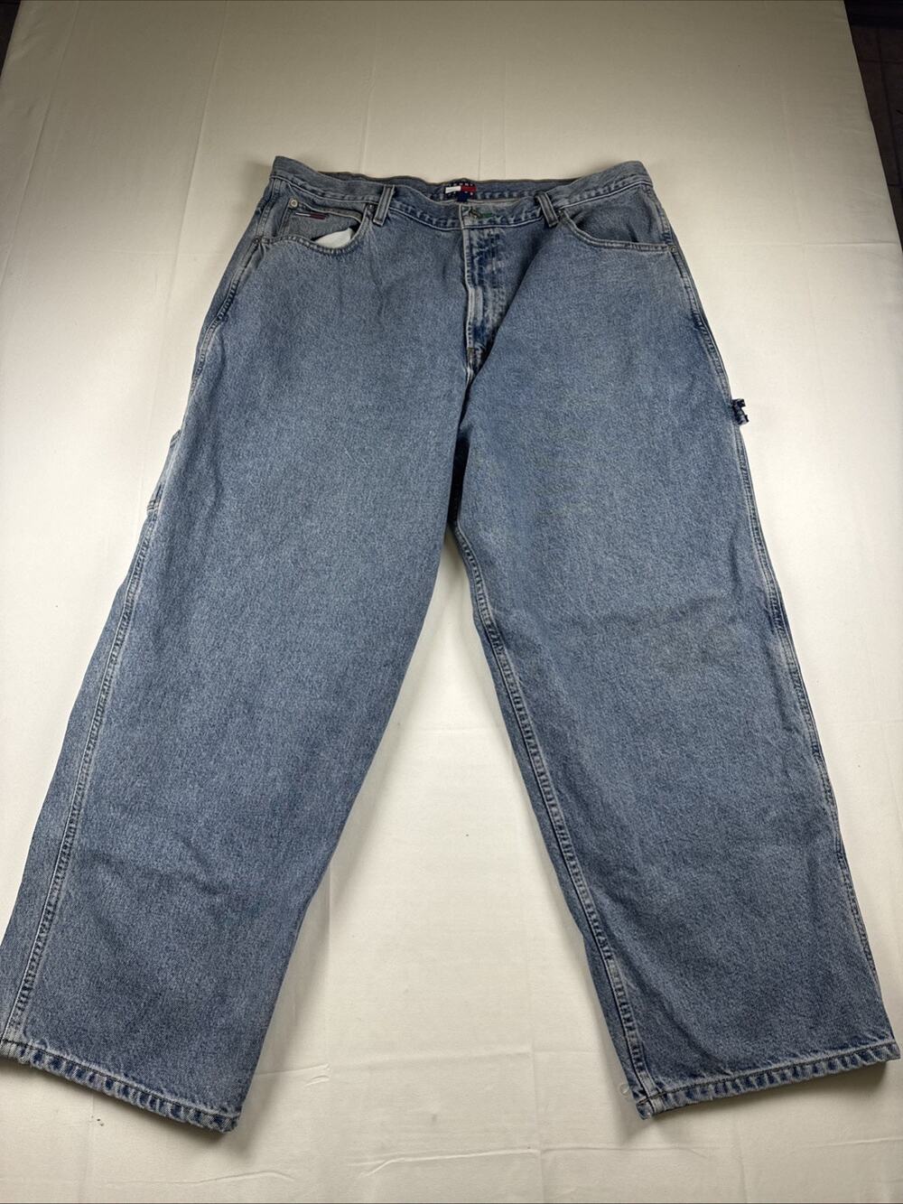 Y2K Tommy Hilfiger 40/30 Baggy Blue Jeans